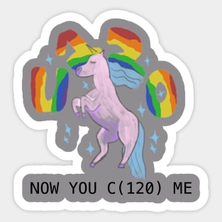 MAGICAL HORSE TEE Sticker